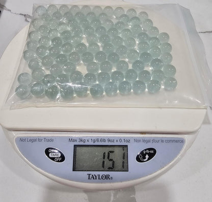 In Stock 0.43 Cal. 1.5 Grams Solid Marble Balls Self Defense Less Lethal